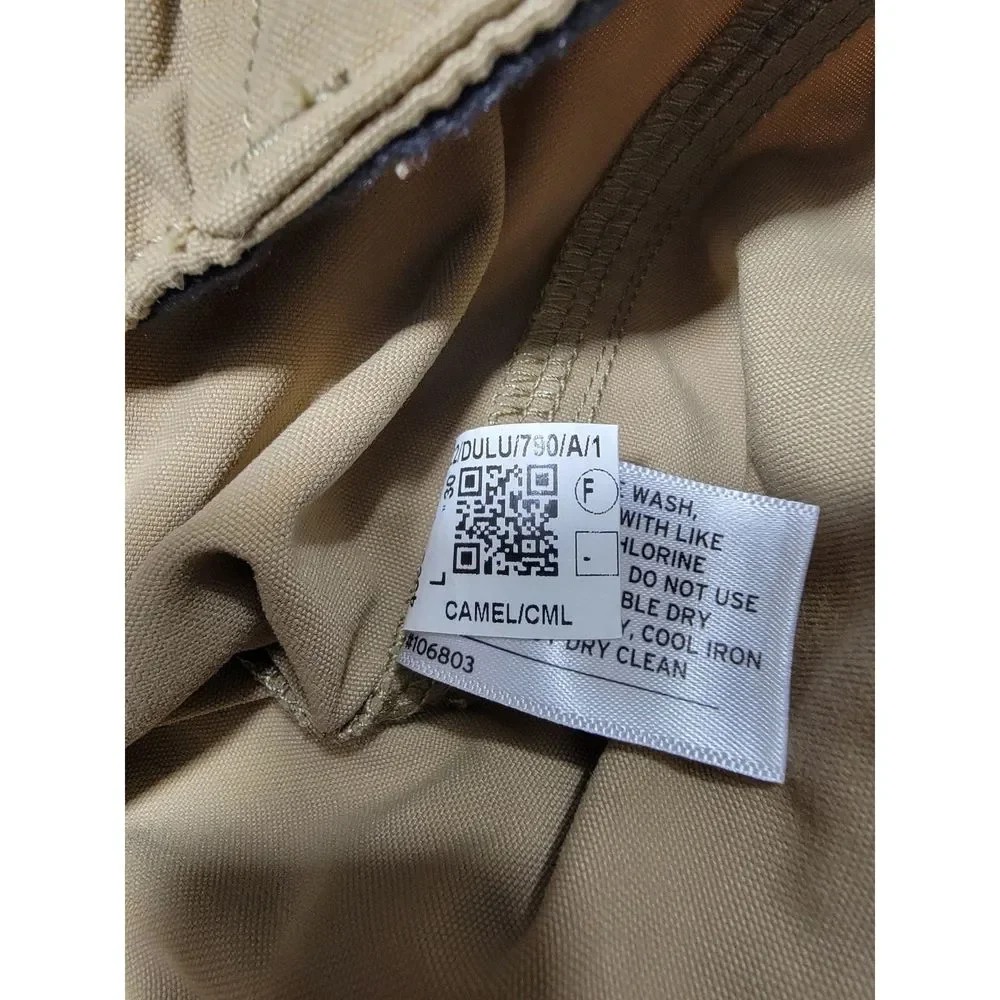 Duluth Trading Company Cargo Tan Men's Pants - Large 30 x 30